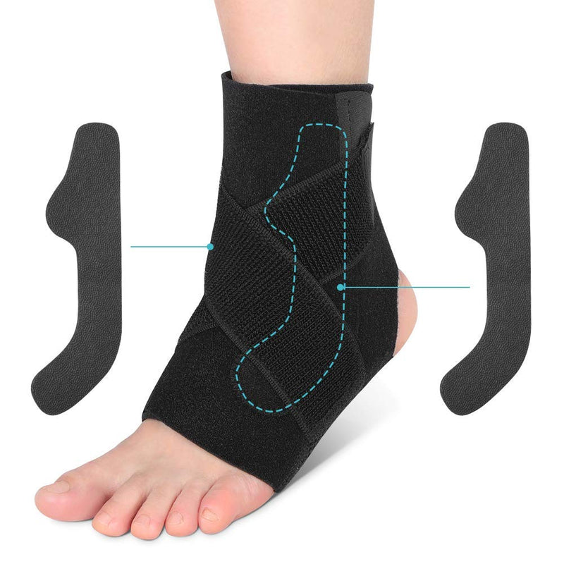 Ankle Support Brace, Compression Ankle Wrap Strap Adjustable Sleeve for Acute Injury Rehabilitation, Effective Relief for Chronic Ankle Discomfort, Arthritis, Tendonitis Ankle Brace 01 - NewNest Australia