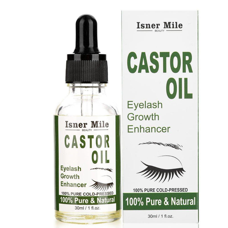 Eyelash Enhancer Longer Natural Castor Oil Eyelash Growth Serum Liquid Essence Thicker Treatment Makeup, 30 ML - NewNest Australia