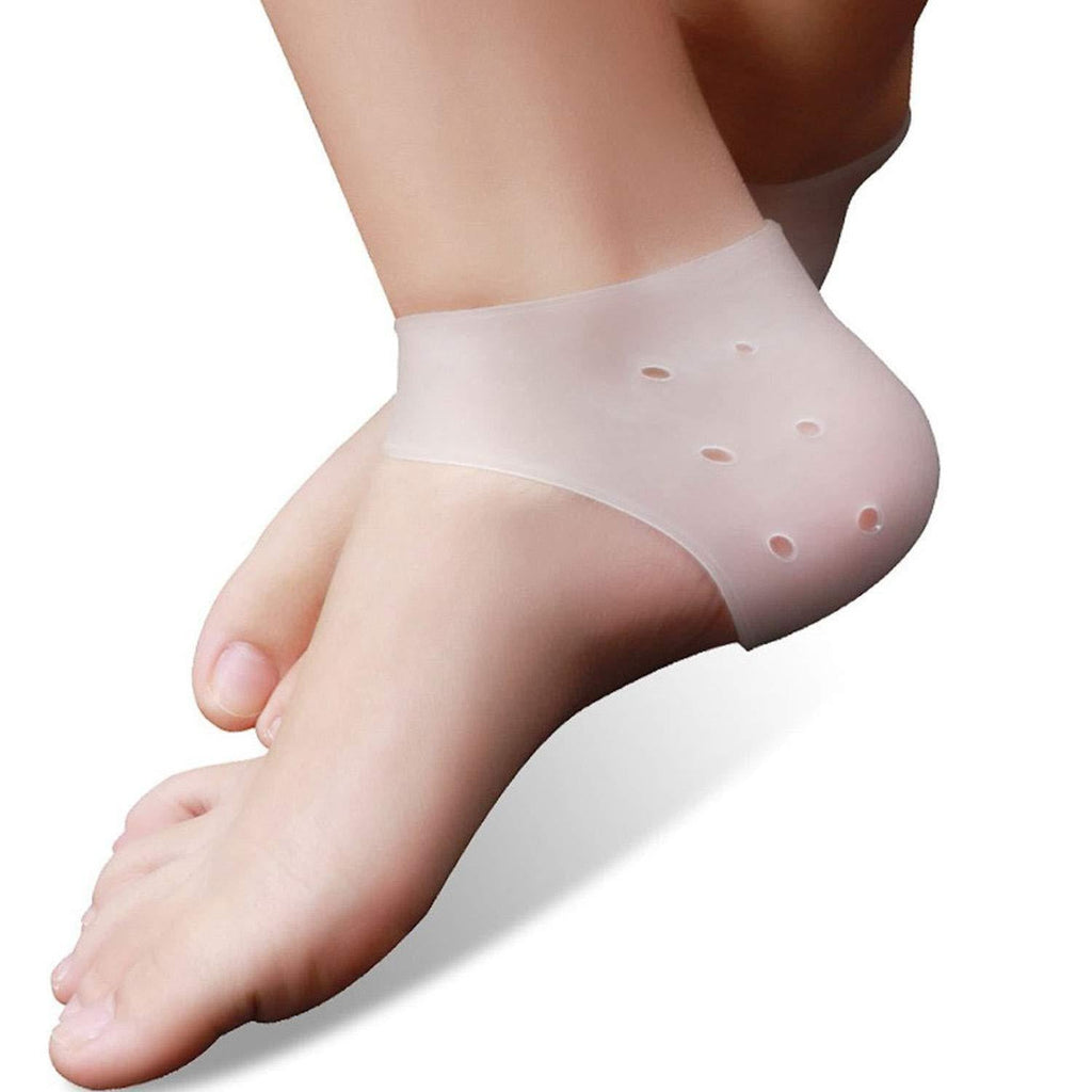 Pedimend Plantar Fasciitis Gel Support | Heel Spur Pain Protector | Moisturising Gel Pad Sleeves | Prevent Heel Bone Blisters | Cracked Heel Repair | For Men and Women | Foot Care - NewNest Australia