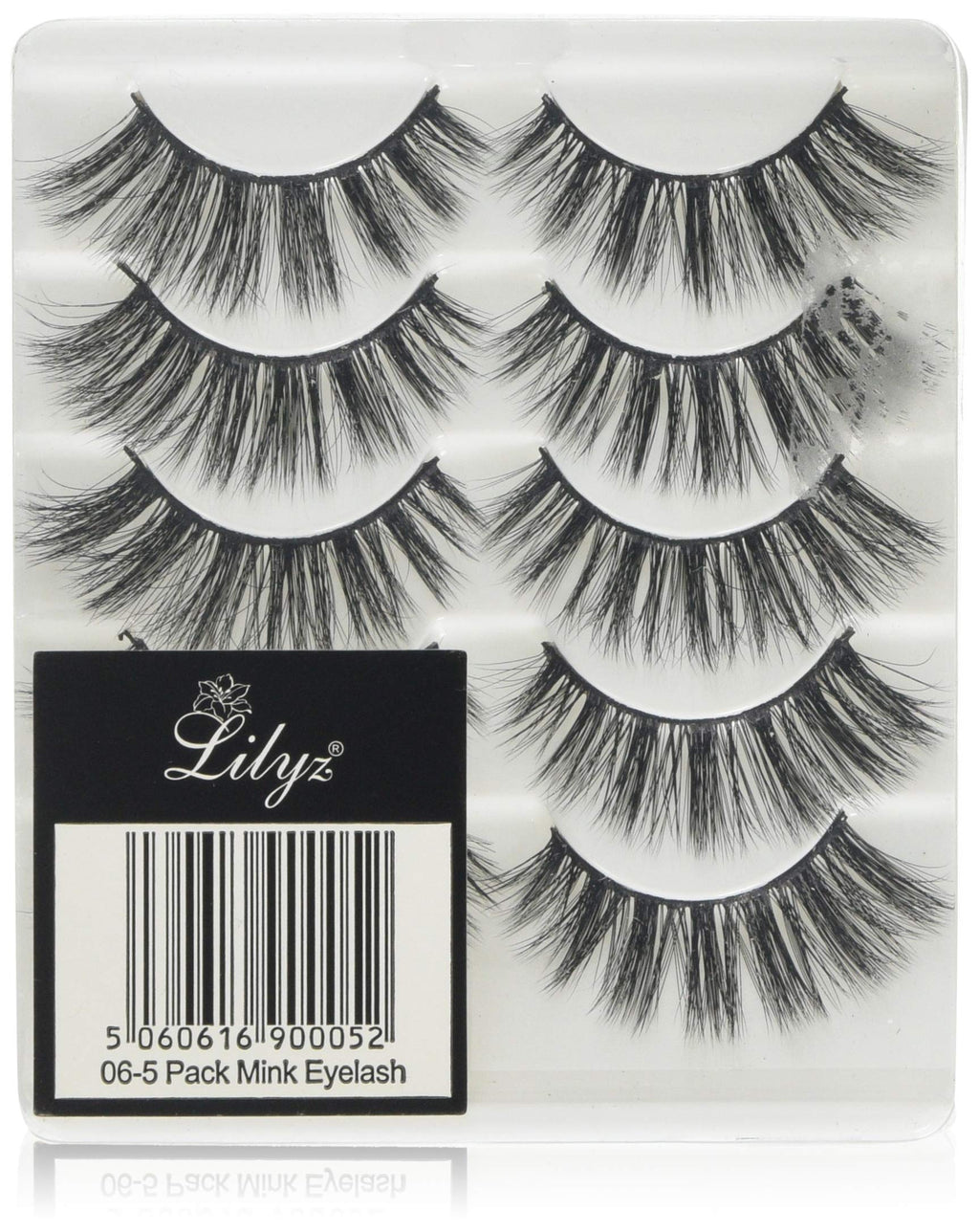 Lilyz Mink Eyelash, Number-06, Pack of 5 - NewNest Australia