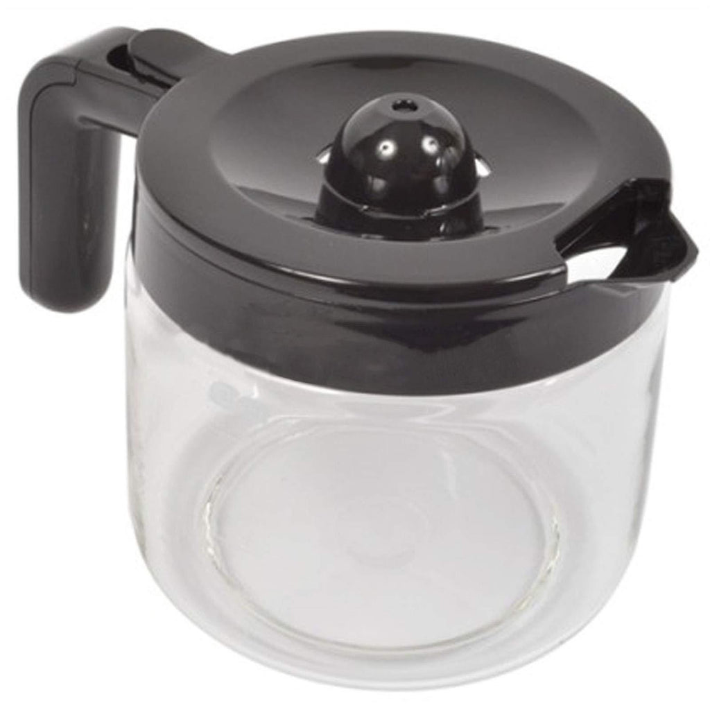 SPARES2GO Glass Carafe Jug Pot for Delonghi ICM15240 ICM15240.BK Coffee Machine - NewNest Australia