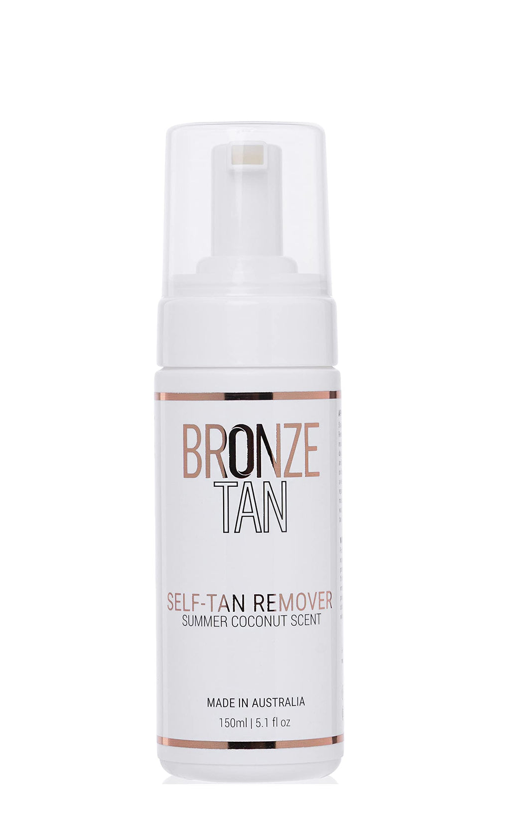 Bronze Tan Self Tan Remover For Fake Tan Streaks, Build Up, Correction, Or Full Removal Of Self Tanner or Bronzer - Summer Coconut Scent (150ML / 5.1 fl oz) - NewNest Australia