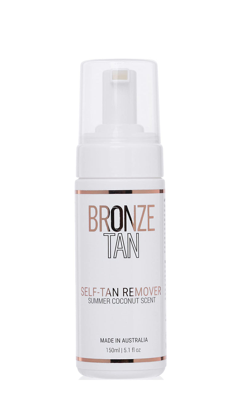 Bronze Tan Self Tan Remover For Fake Tan Streaks, Build Up, Correction, Or Full Removal Of Self Tanner or Bronzer - Summer Coconut Scent (150ML / 5.1 fl oz) - NewNest Australia