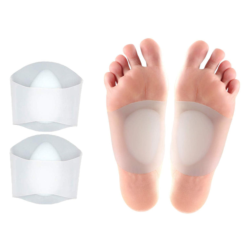 Arch Support Gel Pads for Plantar Fasciitis, Flat Feet, Soft Gel Pads Sleeves for Plantar Fasciitis Support and Flat Foot Support, Fallen Arches, Heel Spurs, Pain Relief (for Women and Men) S: Men: 3-6.5/ Women: 3-6.5 - NewNest Australia