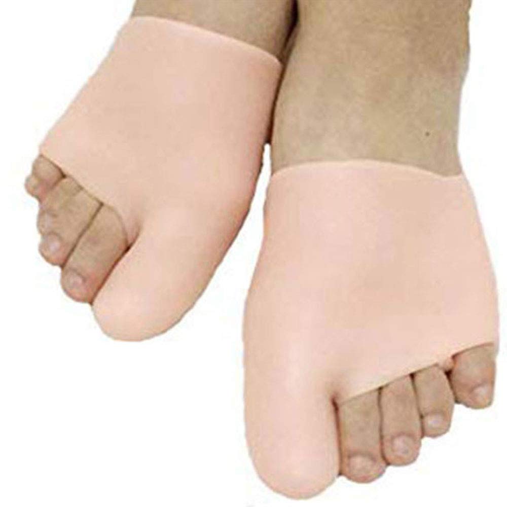 Pedimend Silicone Gel Protectors (1 Pair) - Toe Caps, Blister, Ingrown Toenails - Gel Forefoot Cushion to Prevent Foot Burning - Hallux Valgus Corrector - Unisex - UK SELLER (PINK) Pink - NewNest Australia