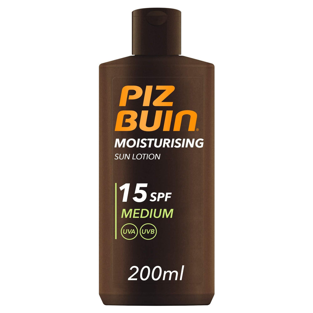 Piz Buin Moisturising Sun Lotion SPF15, 200ml White - NewNest Australia