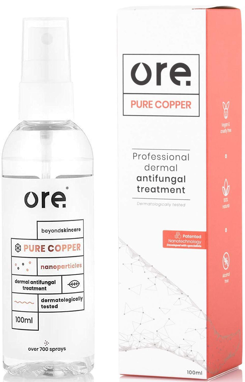 Ore® ● Professional Dermal Anti-fungal Treatment (Cure&Prevent) ● 100% Natural ● 100ml/700+ Sprays ●Athletes Foot, Ringworm, Jock Itch, Smelly Feet & Nail Fungus ● Recommended by Podiatrists - NewNest Australia