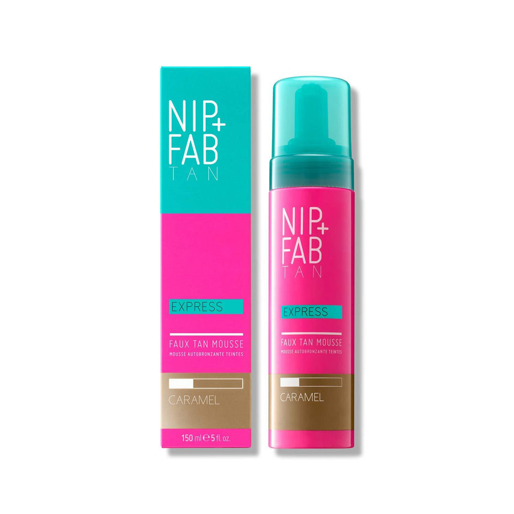 NIP+FAB Faux Tan Express Mousse, Caramel, BOTNEMSEM - NewNest Australia