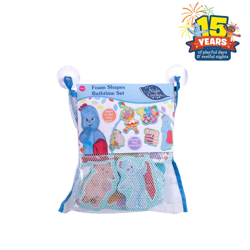 In the Night Garden 1684 30 Foam Pieces Featuring Key Characters Including Igglepiggle, Upsy Daisy, Makka Pakka & More, Bath Time Fun for Kids Age 2+, Multi - NewNest Australia