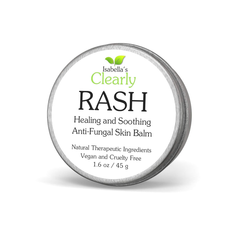 Isabella's Clearly Rash Anti Fungal Skin Balm. Instant Relief for Itching, Dry Irritated Skin. Helps Treat Ringworm, Jock Itch, Athletes Foot, Eczema, Nail Fungal Infections. Vegan. USA. 45 g - NewNest Australia
