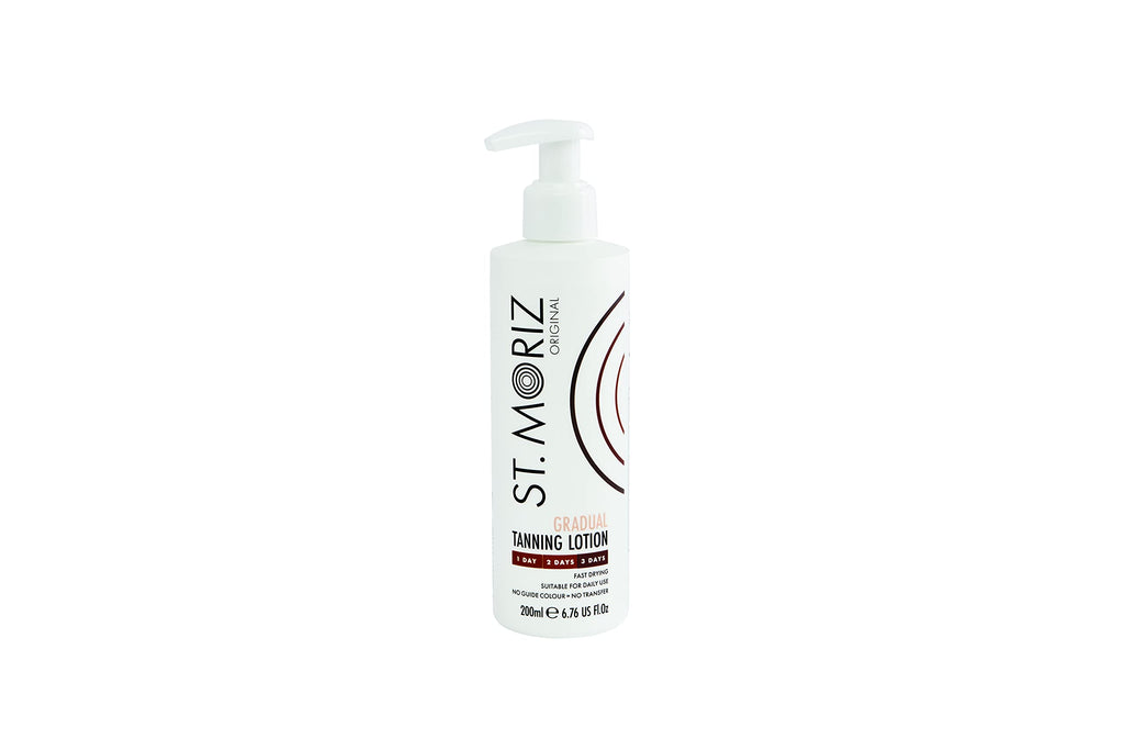 Gradual Tanning Lotion by St Moriz with Pump Action Top, 200 ml - NewNest Australia