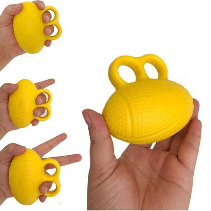 Finger Exerciser Ball, Finger Strengthener Training Silicone Squeeze Eggs, Hand Grip Strength Training, Forearm Wrist Stress Relief Ball, for Athletes Musicians Hand Strength Therapy Rehab Exerciser - NewNest Australia