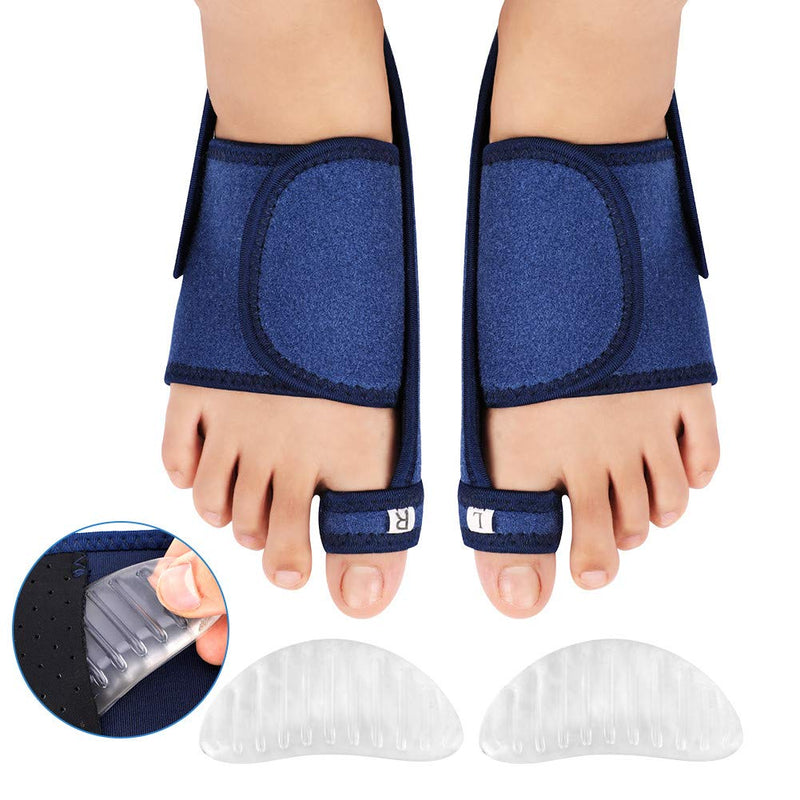Bunion Splint, Big Toe Straightener for Men Women, Toe Separator for Overlapping Toe, Bunion Corrector with Arch Support for Night and Day, Hallux Valgus Splints for Bunion Relief - NewNest Australia