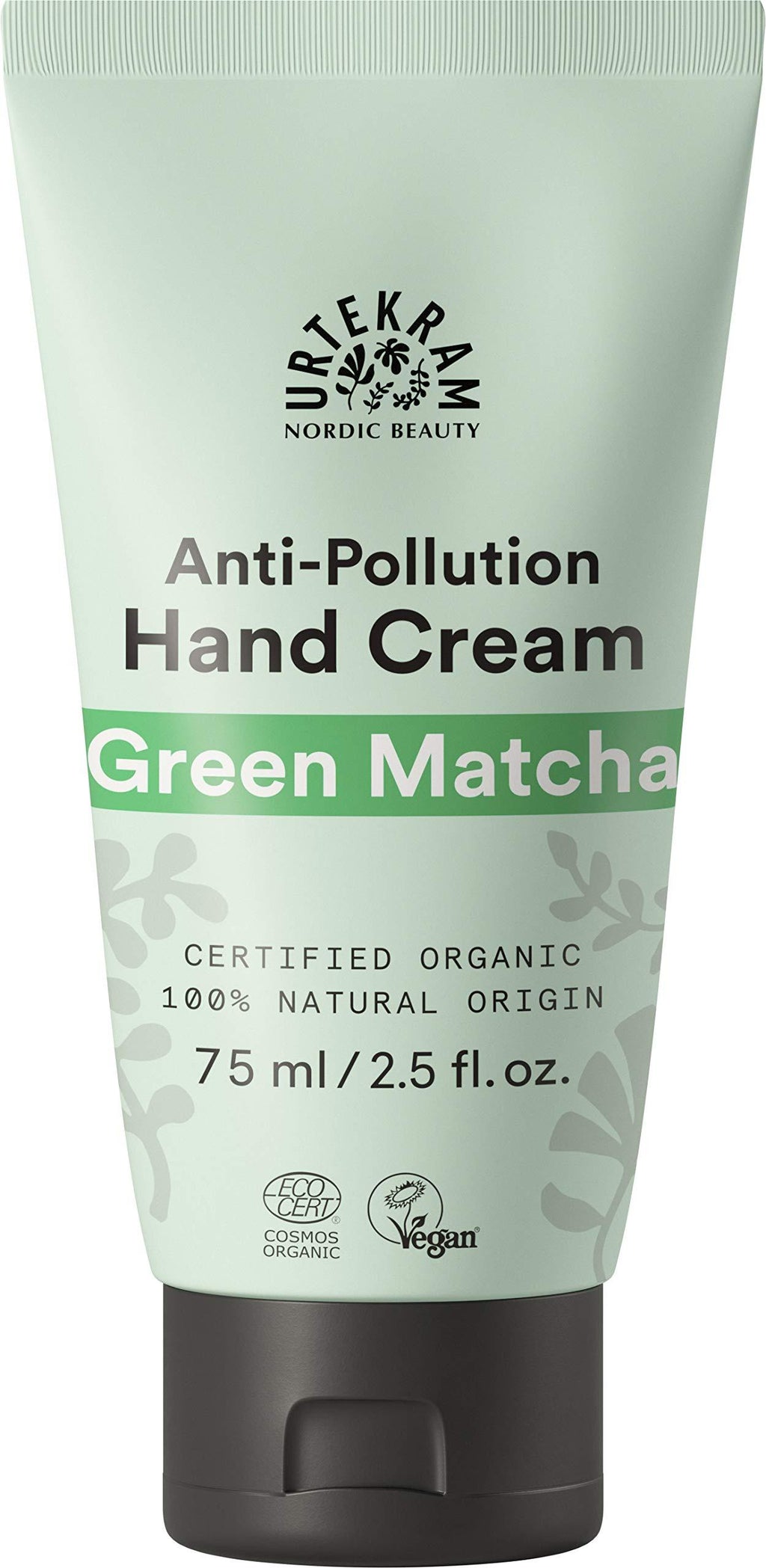 Urtekram Green Matcha Hand Cream Organic, Intense Hydration, 75 ml - NewNest Australia