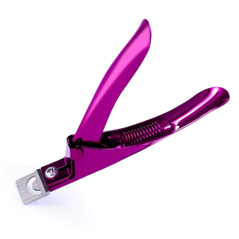 MELODYSUSIE Nail Clippers Tip Cutters for Acrylic False Fake Gel Artificial Nails Rustproof Sharp Professional Manicure Pedicure Trimmer Nail Care Tools, Plum S (Pack of 1) A-plum - NewNest Australia