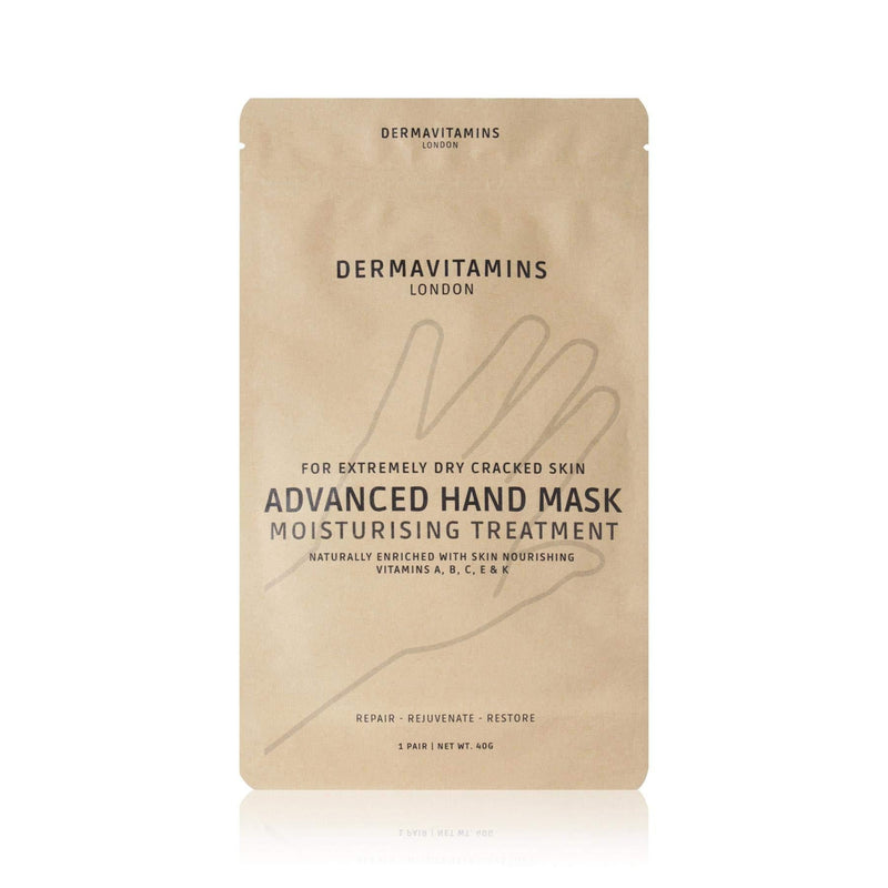 Dermavitamins Advanced Hand Glove Mask (Moisturising Treatment) - Repair Extremely Dry Cracked Skin - NewNest Australia