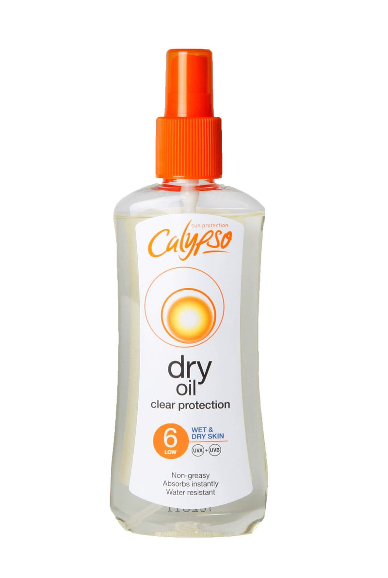 Calypso Wet Skin Dry Oil Spray with SPF6, 200 ml - NewNest Australia