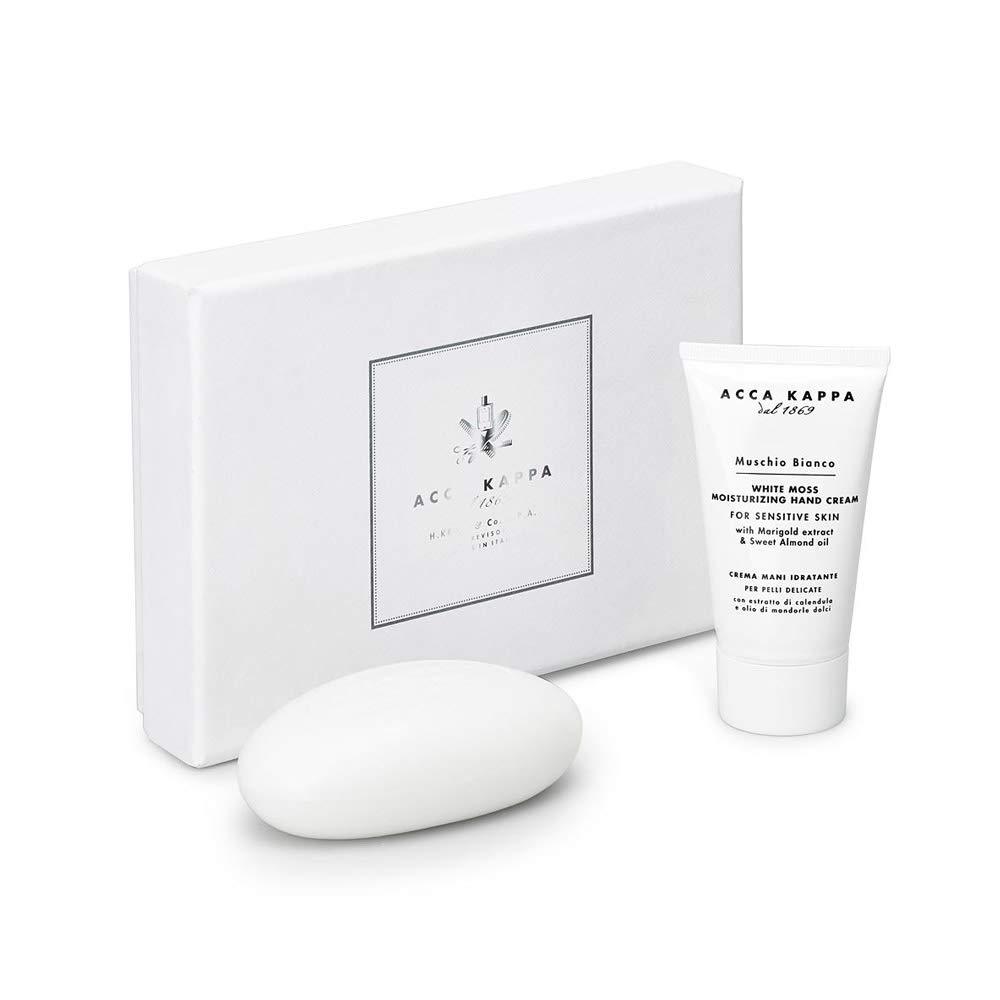 Acca Kappa White Moss Gift Set of Hand Cream, 75 ml and Soap, 150 g - NewNest Australia