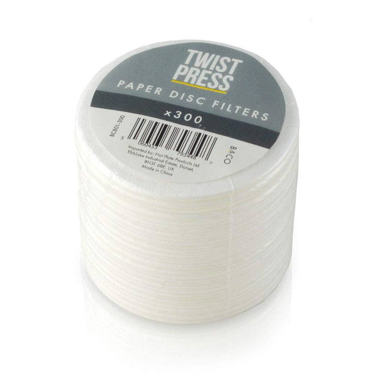 Barista & Co Twist Press Disc Paper Filters (Pack 300) - NewNest Australia