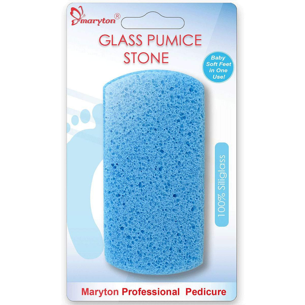 Maryton Double Sided Pumice Stone for Feet Hard Skin 100% Siliglass Callus Remover, Exfoliates Feet & Smooths Skin - NewNest Australia