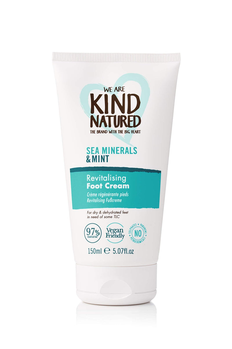 Kind Natured Sea Minerals and Mint Revitalising Foot Cream 170g - NewNest Australia