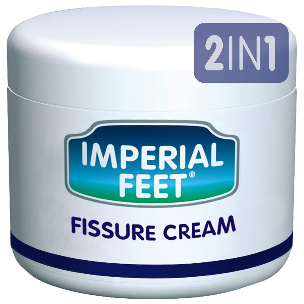 2-IN-1 Cracked Heel Repair Foot Cream | Foot Care Moisturiser For Dry Skin | Imperial Feet | Hard Skin Remover Foot | 75 ML - NewNest Australia