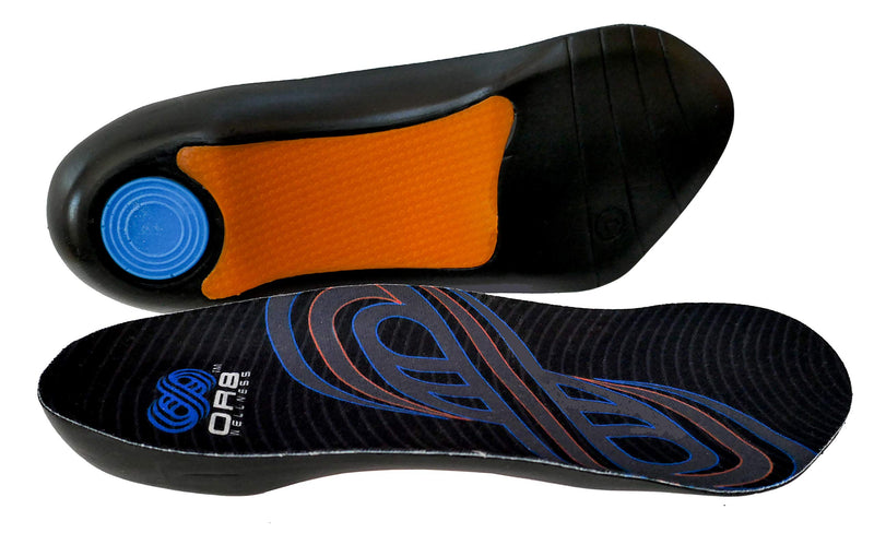 ¾ Gel"Impactor" Insole. Pain Relief from Plantar Fasciitis. Arch Support. Impact Absorber. Maximum Comfort. Ideal for Sports & Athletic Shoes. GEL HEEL SPOT IMPACT ZONE! Mens' 8-12 - NewNest Australia