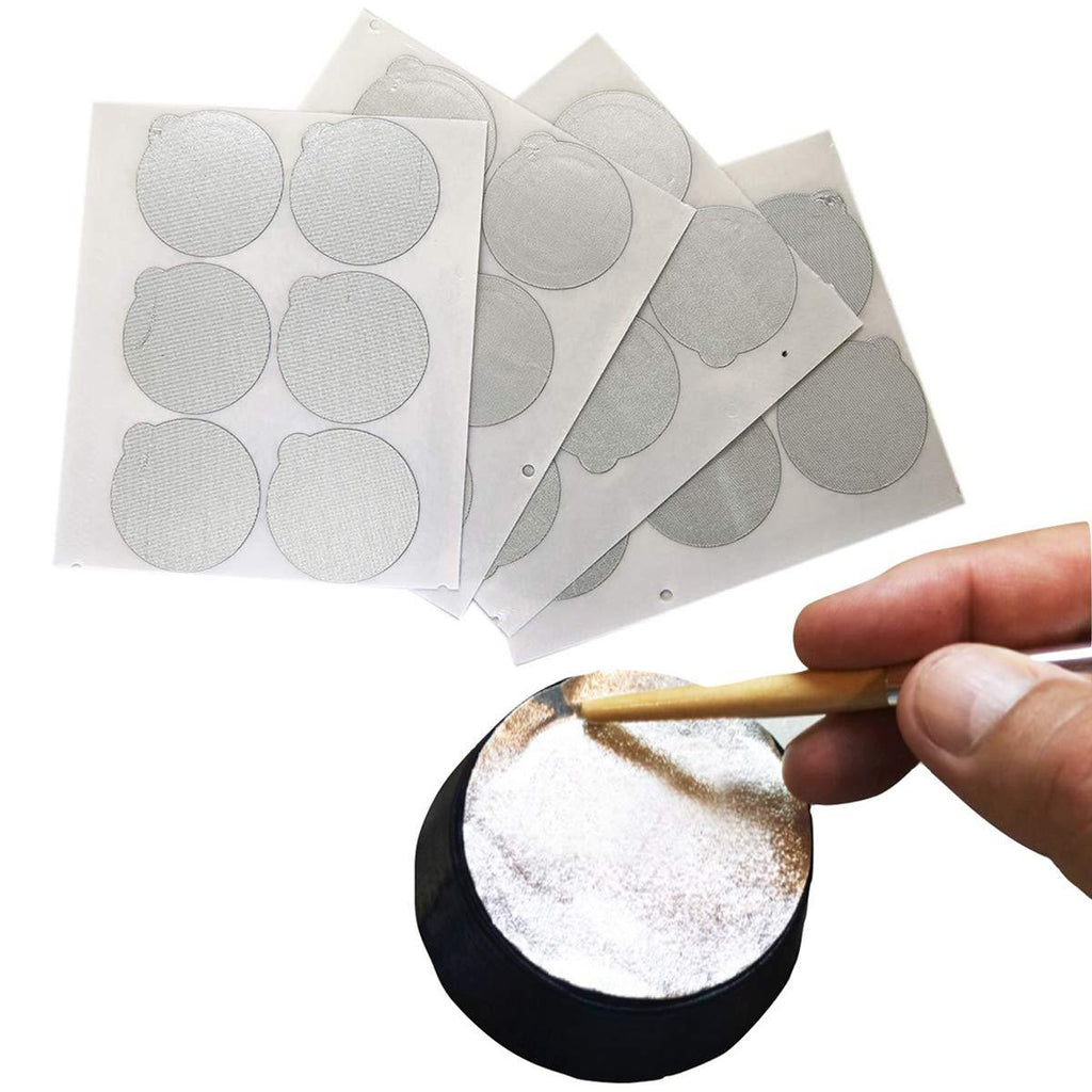 Aluminum Espresso Lids Sticker Lids Foil Seals for Nespresso Reusable Capsules (Lids 120) - NewNest Australia