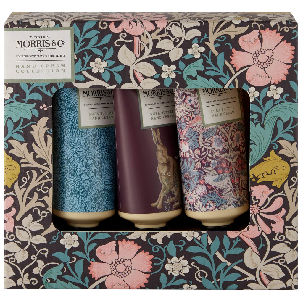 Morris & Co. Honeysuckle & Pink Clay Hand Cream Collection Gift Box Travel Size (3 x 30ml) Honeysuckle and Pink Clay - NewNest Australia