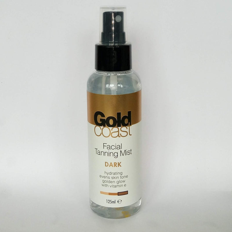 Gold Coast Facial Tanning Mist (Dark) - Creates a beautiful golden glow, enriched with vitamin E, evens skin tone while hydrating, leaves skin sun-kissed year round! - NewNest Australia