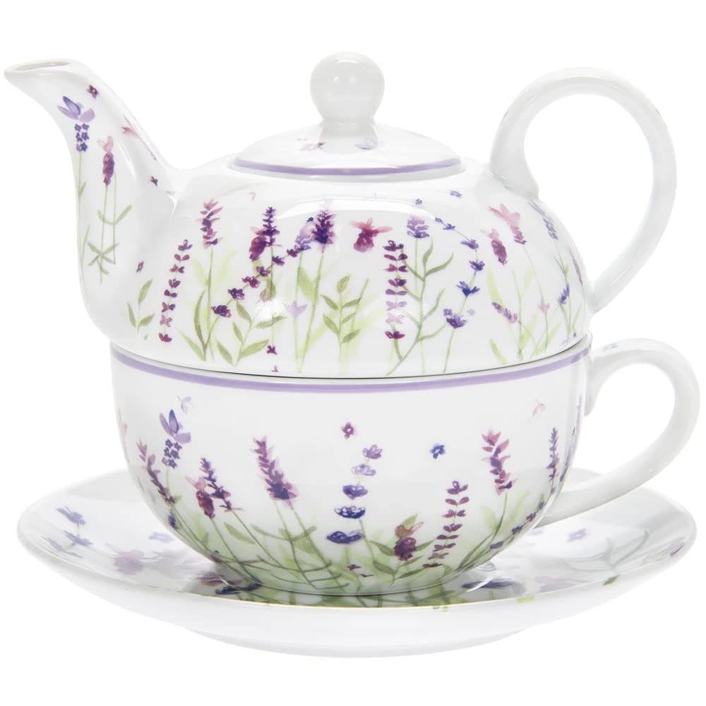 Lesser & Pavey Lavender Tea-for-One Set - NewNest Australia