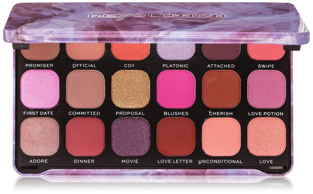 Makeup Revolution Forever Flawless Unconditional Love Eyeshadow Palette Multi-shade - NewNest Australia