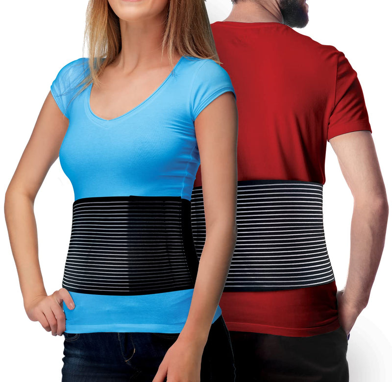 Hernia Belt for Men and Women - Abdominal Binder for Umbilical Hernias & Navel Belly Button Hernias with Compression Pad for Hernia Support and Stomach Hernia Brace Pain Relief (XXL - 52" to 62") XXL (Pack of 1) - NewNest Australia