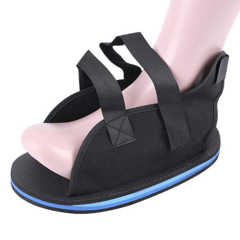 Surgical Plastered Shoes with Adjustable Strap, Medical Open Toe Plaster Cast Shoes Broken Foot Rehabilitation Shoes Post-Op Foot Fracture Recovery Slippers Surgery Recovery Gypsum Shoes Protector M 27CM - NewNest Australia