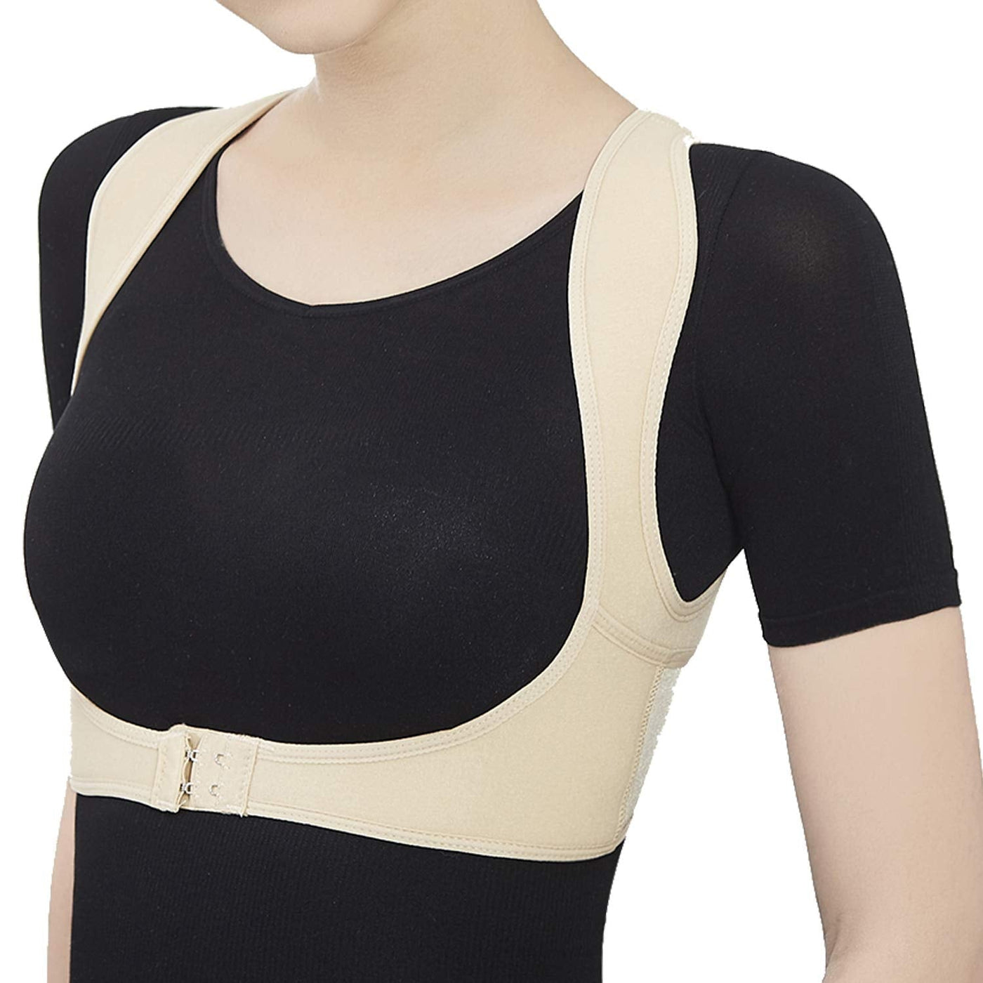 Womens Adjustable Shoulder Back Posture Corrector Chest Brace Support Bra  Shaper 