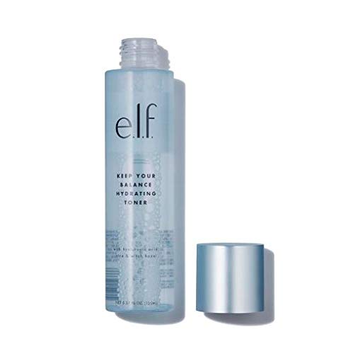 e.l.f, Keep Your Balance Toner, Gentle, Refreshing, Removes Makeup & Impurities, Hydrates, Cleanses, Soothes, Infused with Hyaluronic Acid, Witch Hazel and Aloe, 5.07 Fl Oz - NewNest Australia