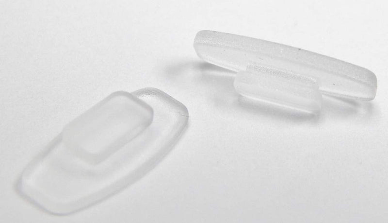 Premium Grade Soft Silicone Nose Pads Rectangle Shaped Slide Push-in Nose Pads - 11mm 3 Pairs, 5 Pairs or 10 Pairs - Size 10.4mm x 6mm for Sunglasses Eyeglasses by Sports World Vision 3 Pair - NewNest Australia