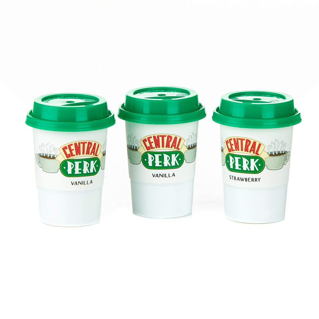 Central Perk Lip Balm - Set of 3 Flavored Chapsticks - Officially Licensed FRIENDS Show Merchandise - NewNest Australia