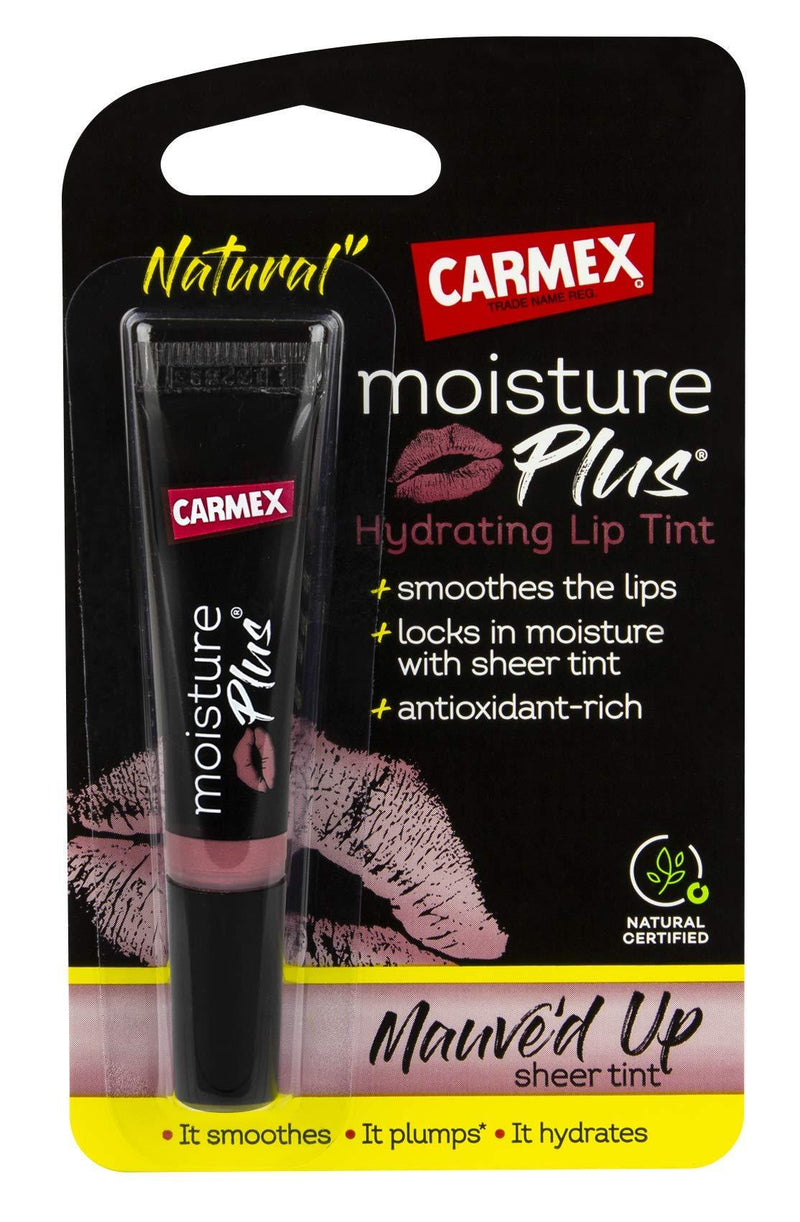 Carmex New! Moisture Plus Tint Lip Balm Mauve'd Up, black - NewNest Australia