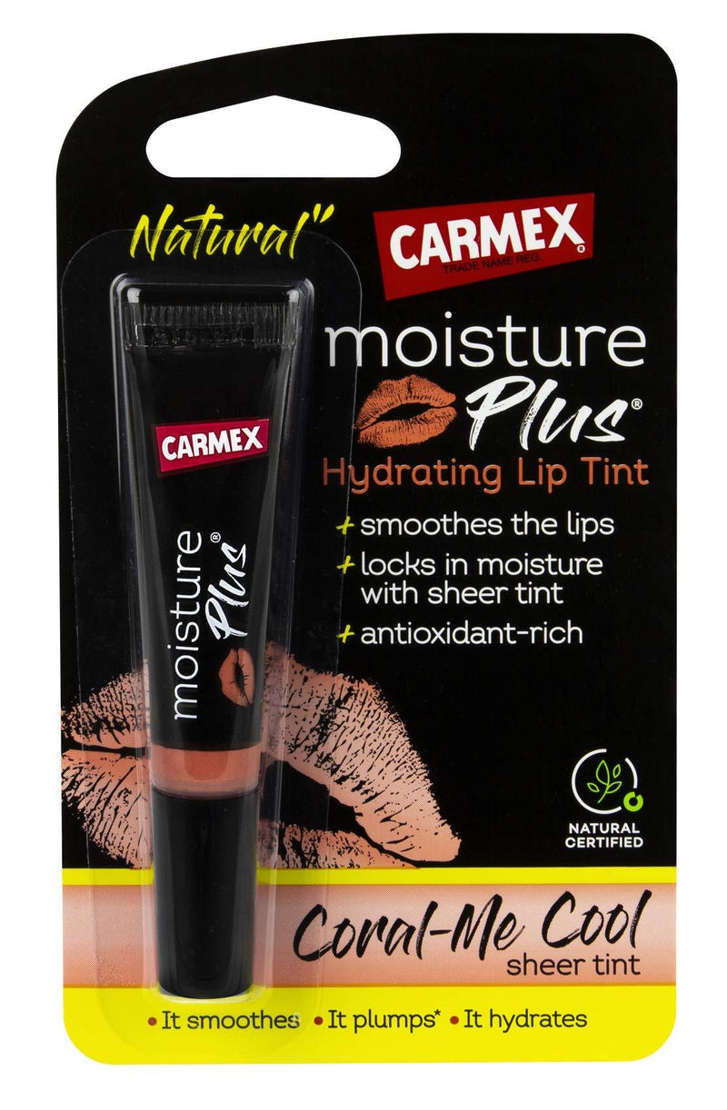 Carmex New! Moisture Plus Lip Balm Tint Coral-Me Cool, pink - NewNest Australia