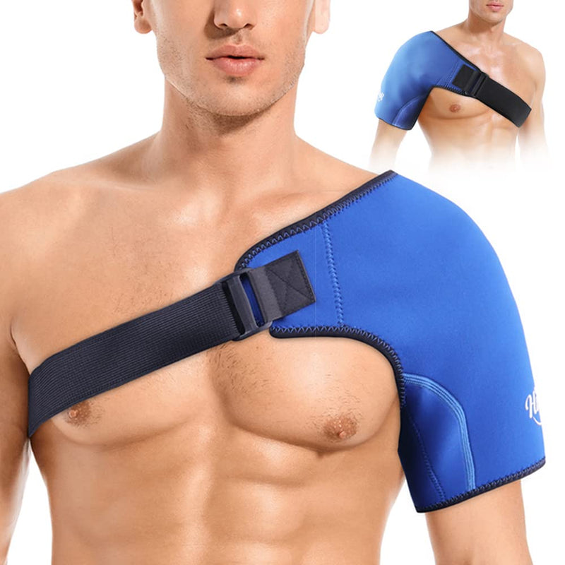 Hilph®Shoulder Ice Pack Rotator Cuff Cold Therapy for Shoulder Injuries, Reusable Shouder Cold Pack Wrap for Swelling, Bursitis, Frozen Shoulder, AC Joint Pain, Fit Left & Right Shoulder - NewNest Australia