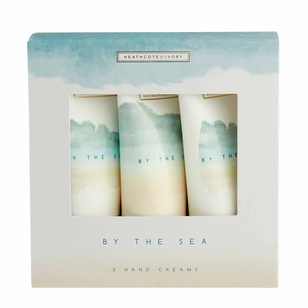 Heathcote & Ivory By The Sea Hand Cream Trio Set Travel Size, 3 x 50ml - NewNest Australia