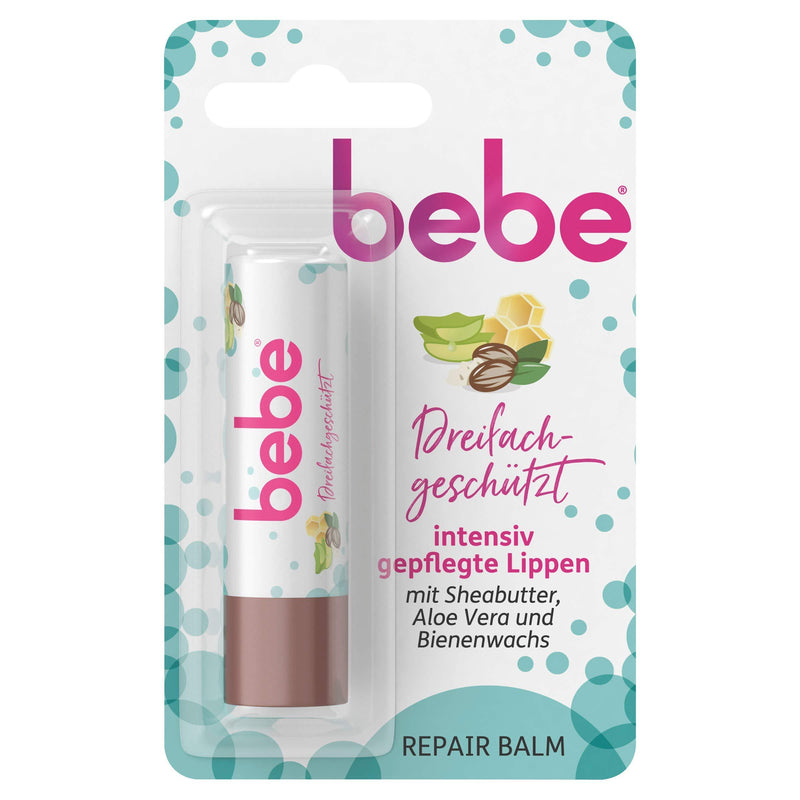 Pack Bebe Lip Balm 3 in 1 Repair Balm with Shea Butter, Aloe Vera - NewNest Australia