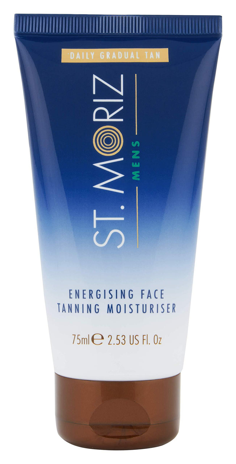 St. Moriz Mens Gradual Energising Face Self Tanning Moisturiser, 75ml - NewNest Australia