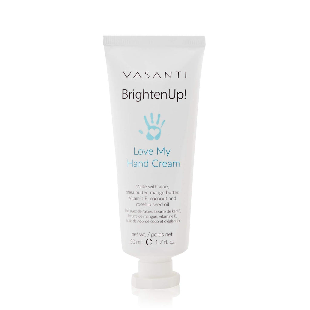 Vasanti Brighten Up! Love My Hand Cream 150mL - Rich in Aloe, Butter and Natural Oils For Softer, Smoother, Younger Looking Hands - NewNest Australia