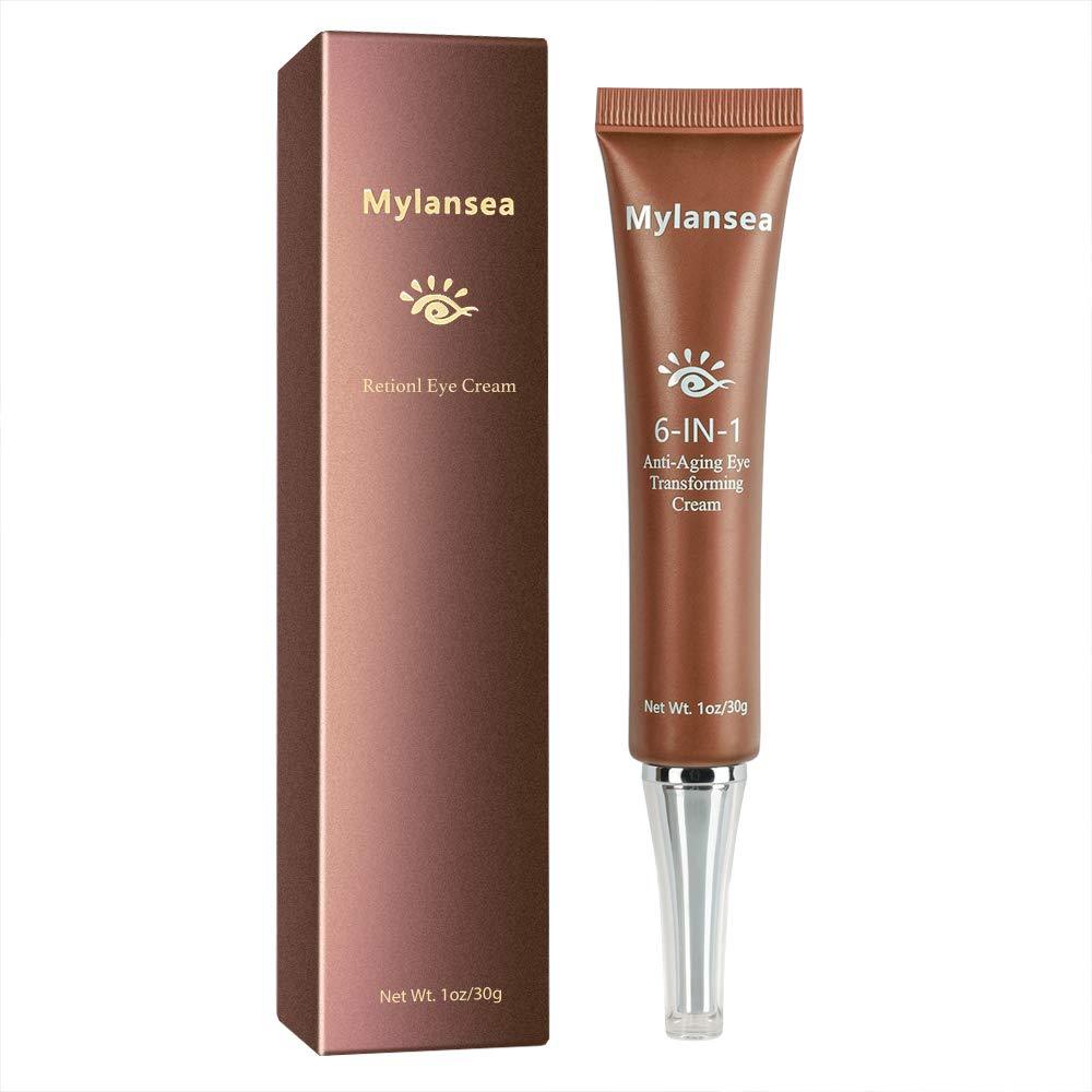 Mylansea Eye Cream, Retinol Eye Cream Contains Niacinamide and Hyaluronic Acid for Wrinkles, Crows Feet, Dark Circles, and Puffiness, 30ml - NewNest Australia