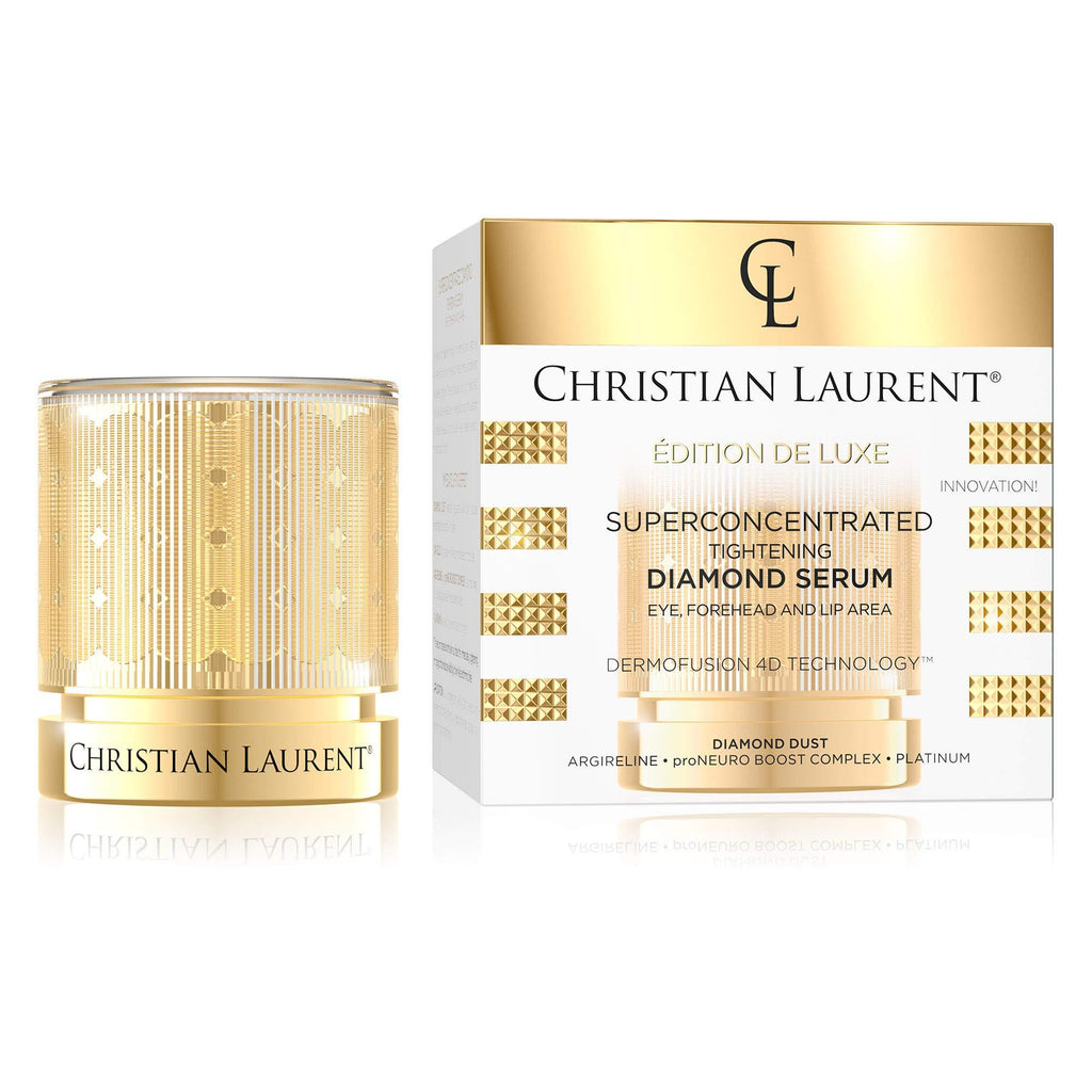 Christian Laurent Super Concentrated Diamond Tightening Serum | 30 ML | Eye, Forehead and Lip Area | Anti-aging Anti-wrinkle Cream | Dermofusion Technology 4d - NewNest Australia