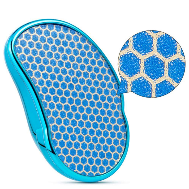 Ruichicoo Nano Glass Foot File， Reusable Nanotechnology Dead Skin Callus Remover Pedicure Tools (Blue) Blue - NewNest Australia