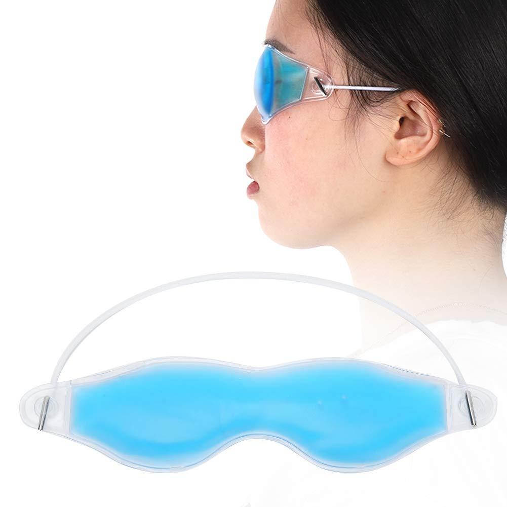 Gel Eye Mask for Hot Cold Therapy, Reusable Summer Ice Cooling Gel Sleeping Eye Mask Dark Circles Remover Eye Mask for Puffy Eyes, Eye Puffiness, Stress Relief - NewNest Australia