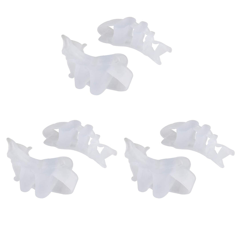 Futheda 3 Pairs Silicone Toe Separators and Straightener Gel Bunion Stretchers Spacer Hammer Toe Corrector Protector for Claw Hallux Valgus Overlapping Hammer Toe Pain Relief from Tired Achy Feet - NewNest Australia